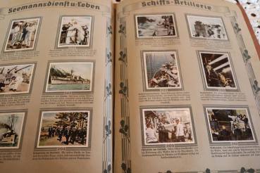 Preview: Dresden Cigaretten-Bilderdienst, Die Deutsche Wehrmacht   Sammelalbum komplett